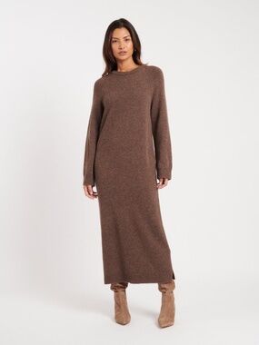 JCREW Cozy Midi Sweater Dress